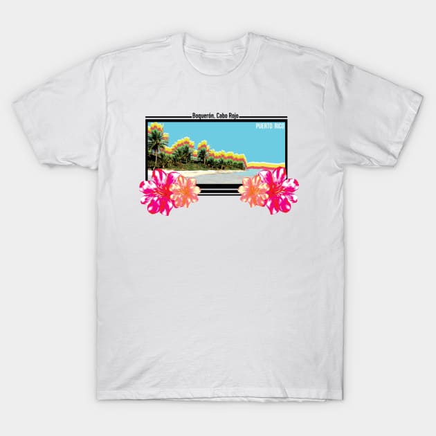 Boqueron Cabo Rojo Playa Beach Puerto Rico T-Shirt by PuertoRicoShirts